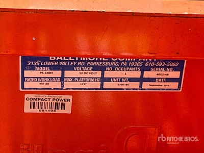 2014 Ballymore PS-140H Schaarlift