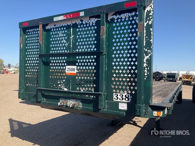 1997 A & L Metal Products 48 ft T/A مقطورة مسطحة