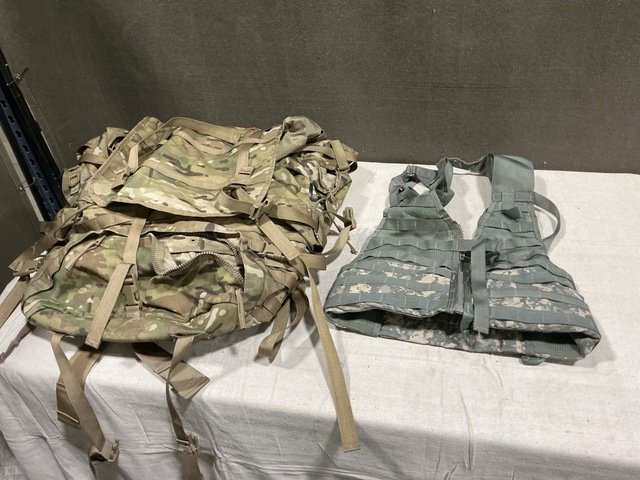 (67) Fighting Load Carriers, (13) Assault Packs & (3) Large Field Packs
