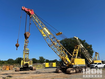 2003 Kobelco CK1000 100 ton Raupenkran mit Gittermast