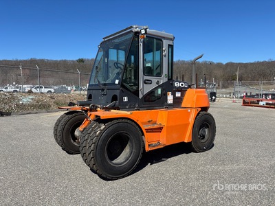 2021 Doosan D80S-7 16200 lb Pneumatic Tire Forklift