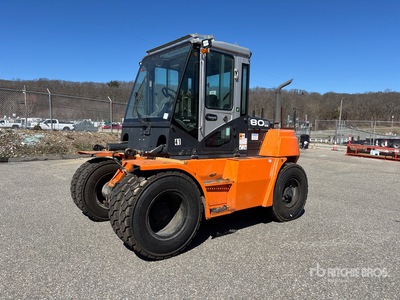 2021 Doosan D80S-7 16200 lb Pneumatic Tire Chariot Élévateur