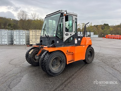2021 Doosan D80S-7 16200 lb Pneumatic Tire Forklift