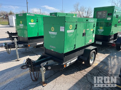 2016 Multiquip DCA-25SSIU4F 20 kW Mobile مولد