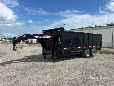 2024 Texas Pride DT818422KGN 18 ft T/A Gooseneck Dump Utility Trailer