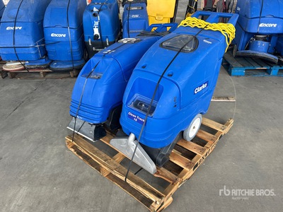 Quantity of (2) Clarke Encore Walk-Behind Electric Carpet Extractor