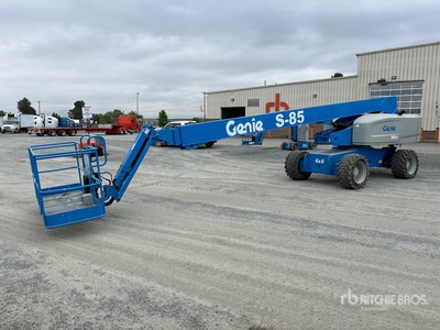 2013 Genie S-85 4WD Diesel Telescopic Boom Lift