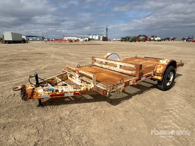 1998 Homemade 12 ft S/A Utility Trailer