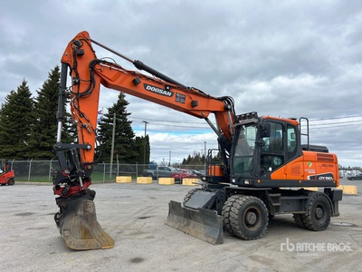 2018 Doosan DX190W-5 Wheel Excavator