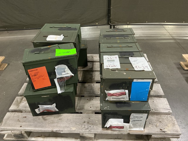 (18) Assorted Ammo Cans
