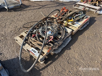 Quantity of (2) Pallets of Miscellaneous Rigging