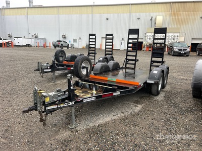 2018 Pratt CP0510 10 ft T/A Equipment Trailer