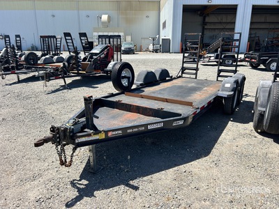 2019 Pratt CP0614 14 ft T/A Equipment Trailer
