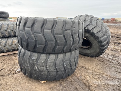 Quantity of (3) Goodyear Plant 450 26.5R25 Tires - Fits Wheel Loader