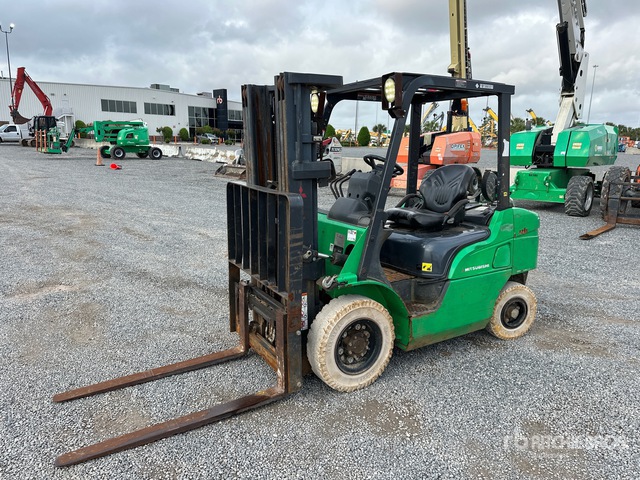 2019 Mitsubishi FG25N 4600 lb Pneumatic Tire Forklift