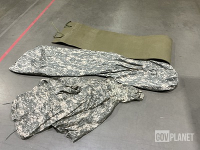 (8) Bivy Covers, (9) Tarpaulins, (10) Sleeping Mats & (40) Wet Weather Ponchos