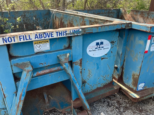 12 ft 10 cyd Roll-Off Container