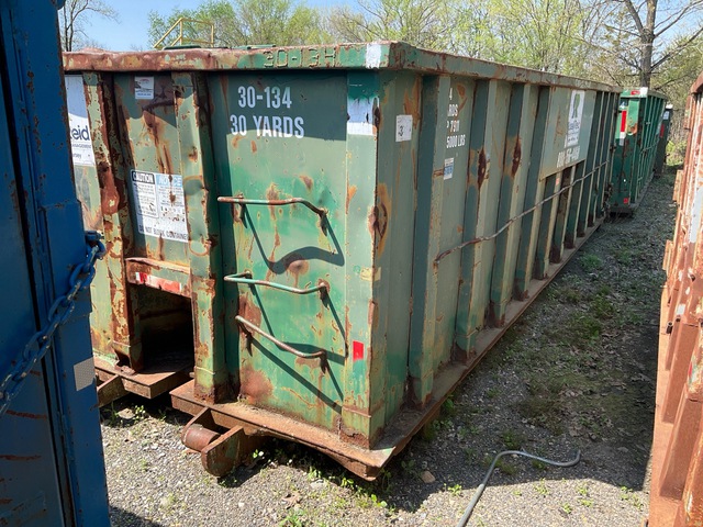 22 ft 30 cyd Roll-Off Container