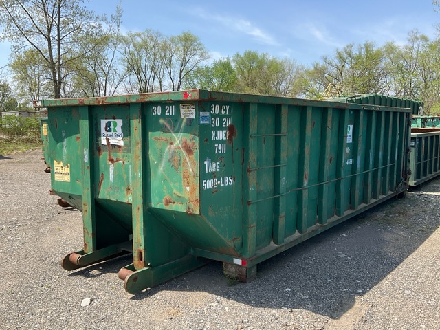 22 ft 30 cyd Roll-Off Container