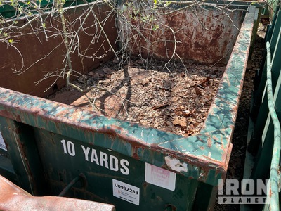 12 ft 10 cyd Contenedor de rodillo
