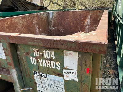 12 ft 10 cyd Contenedor de rodillo