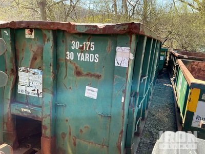 22 ft 2 in 30 cyd Contenedor de rodillo