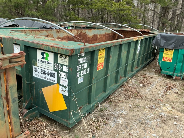 22 ft 20 cyd Roll-Off Container