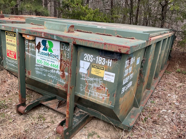 22 ft 20 cyd Roll-Off Container