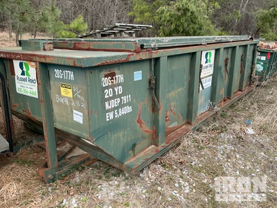 22 ft 20 cyd Roll-Off Container