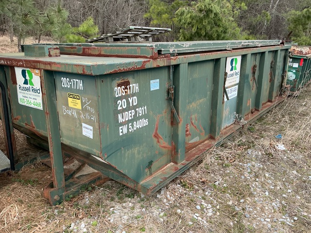 22 ft 20 cyd Roll-Off Container