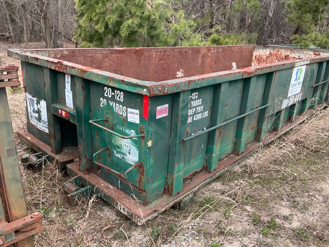 22 ft 20 cyd Roll-Off Container