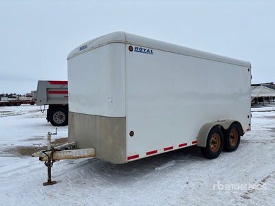 2005 Royal CHT60-716 16 ft T/A Gesloten aanhangwagen