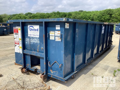 22 ft 30 cyd Roll-Off Container