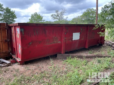 22 ft 30 cyd Conteneur de grande capacité