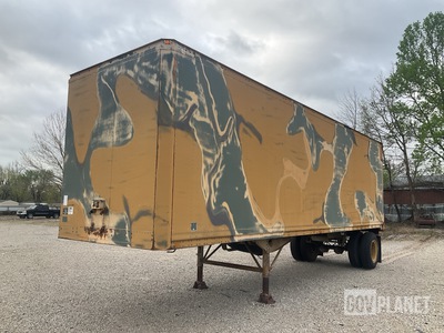 1986 Stoughton ASV-302S-G Van Trailer