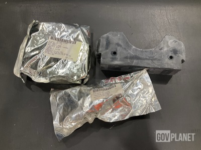 (36) Cushioning Pads, (34) Rollers, (106) Connectors & Assorted Items