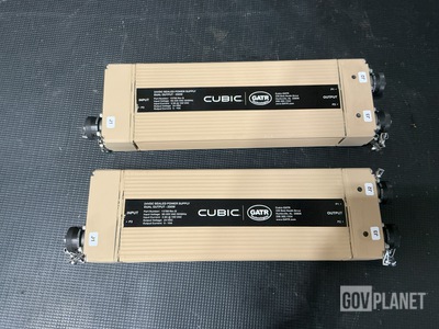 (2) GATR CUBIC 13786 Sealed Power Supplies