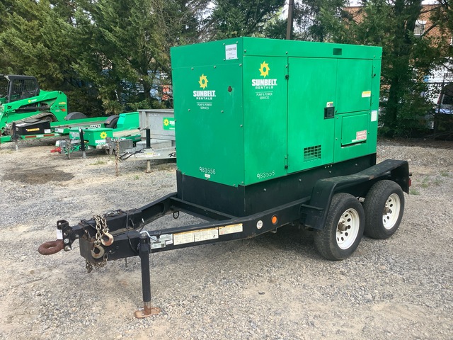 2017 Multiquip DCA45SSIU4FSG 36 kW Mobile Generator Set