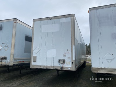 2014 Wabash DVCVHPC 53 ft x 102 in T/A Van Trailer
