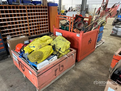 Quantity of (3) Boxes of Miscellaneous Site Supplies