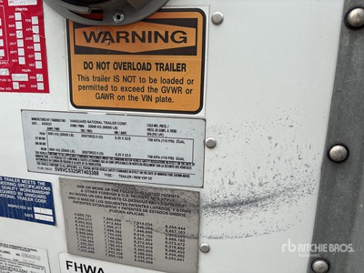 2024 Vanguard VXP 53 ft T/A Van Trailer