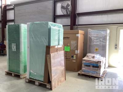 Quantity of (6) Pallets of Schneider Electric Galaxy VL Uninterruptible Power Supply 400 Scalable to 500 kW (Unused) - Fits Galaxy GVLFRM200K500D