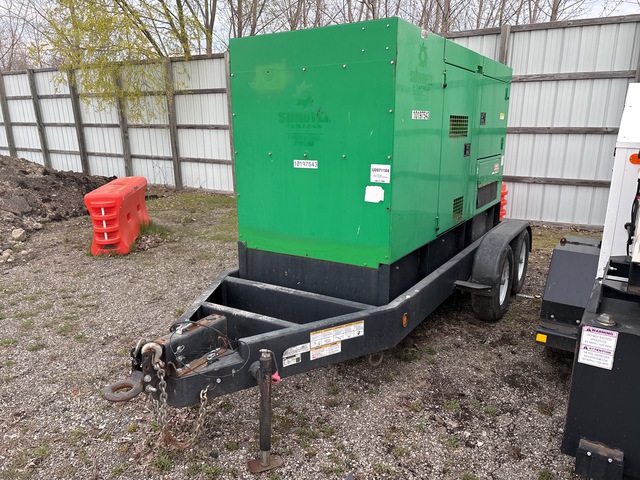 2019 Multiquip DCA125SSIU4F 100 kW Mobile Generator Set (Inoperable)