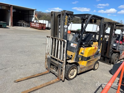 2005 Yale GLC-050VX 4800 lb Cushion Tire Forklift (Inoperable)