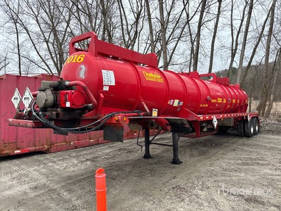 1992 Thompson 2900 gal T/A Unidad de Excavación por Aspiración