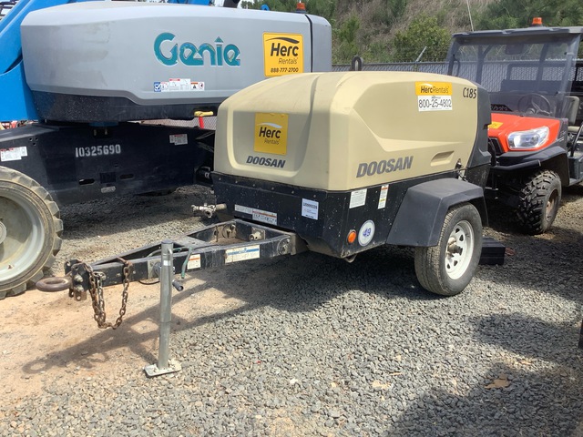 2019 Doosan Infracore C185WDO-T4F Mobile Air Compressor