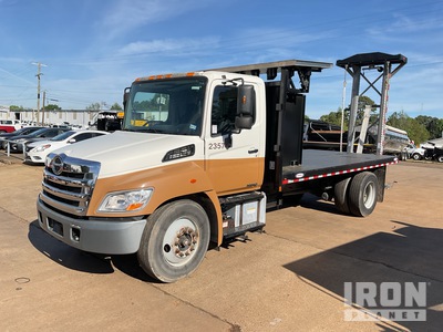 2014 Hino 338 4x2 Aufpralldämpfung-Lkw