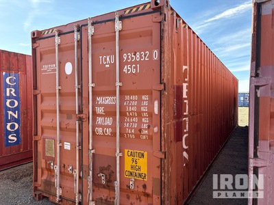 2002 40 ft High Cube Storage Container