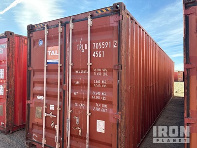 2005 40 ft High Cube Storage Container
