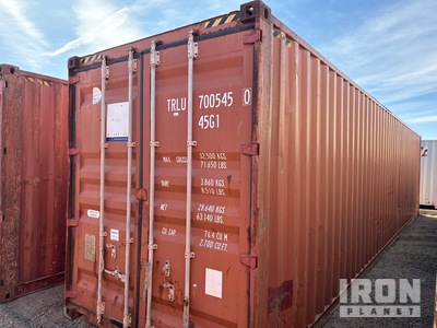 2005 40 ft High Cube Storage Container